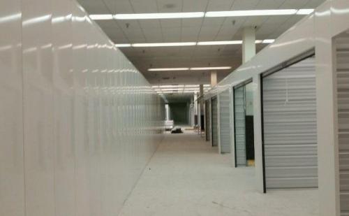 Hall Way in Storage Unit Steel and Metal Systems