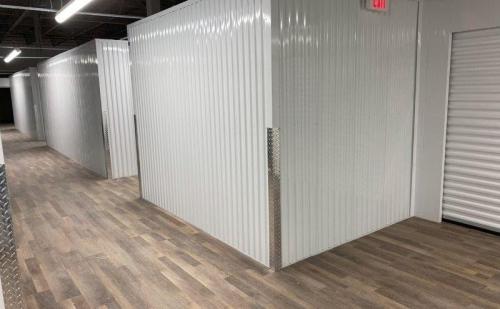 Hall Way in Storage Unit Steel and Metal Systems