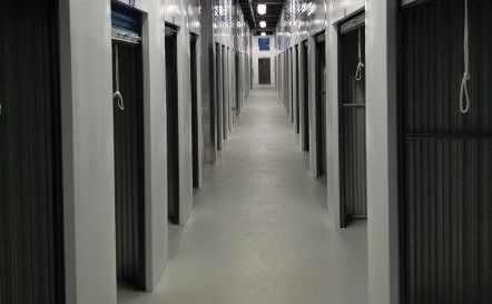 Hall Way in Storage Unit Steel and Metal Systems