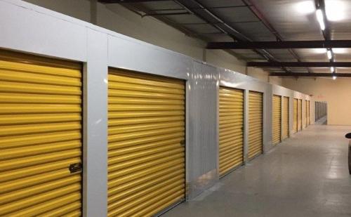 Hall Way in Storage Unit Steel and Metal Systems