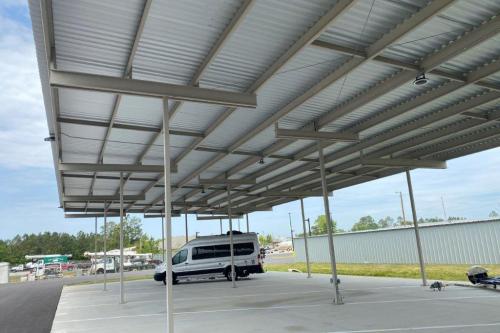 boat and rv storage building by steel and metal systems