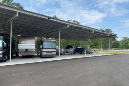 boat and rv storage building by steel and metal systems